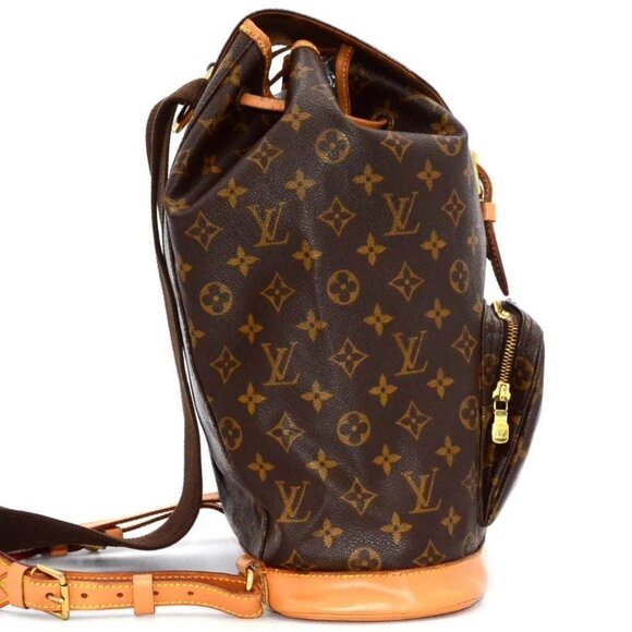 🔥EXTRA LARGE🔥 Authentic Louis Vuitton Monogram Montsouris GM Backpack Bag LV - Picture 5 of 16